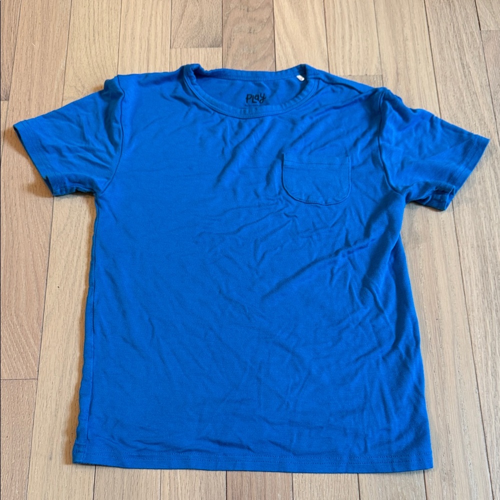 Little Sleepies Bright Blue Top
